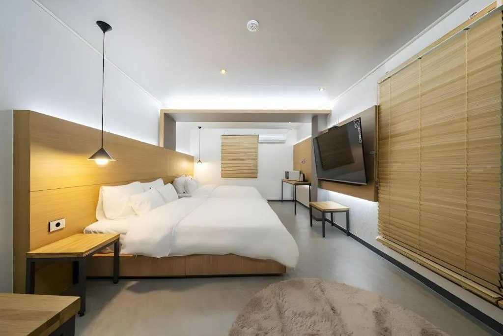 Bed in No 25 Hotel Songtan