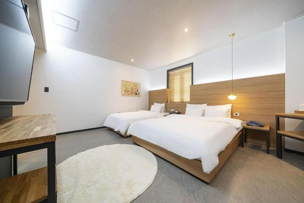 Bed in No 25 Hotel Songtan