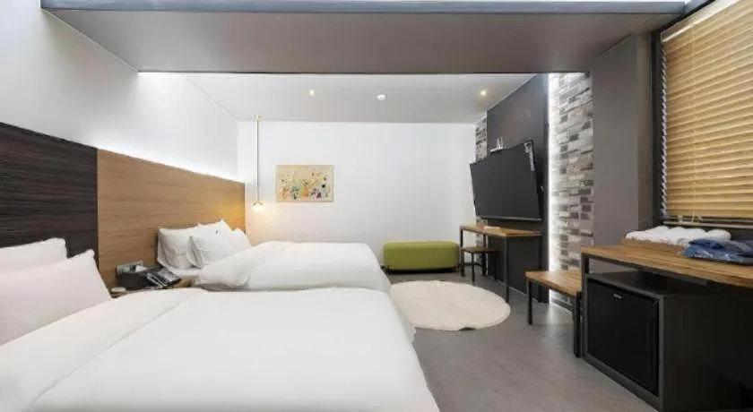 Bed in No 25 Hotel Songtan