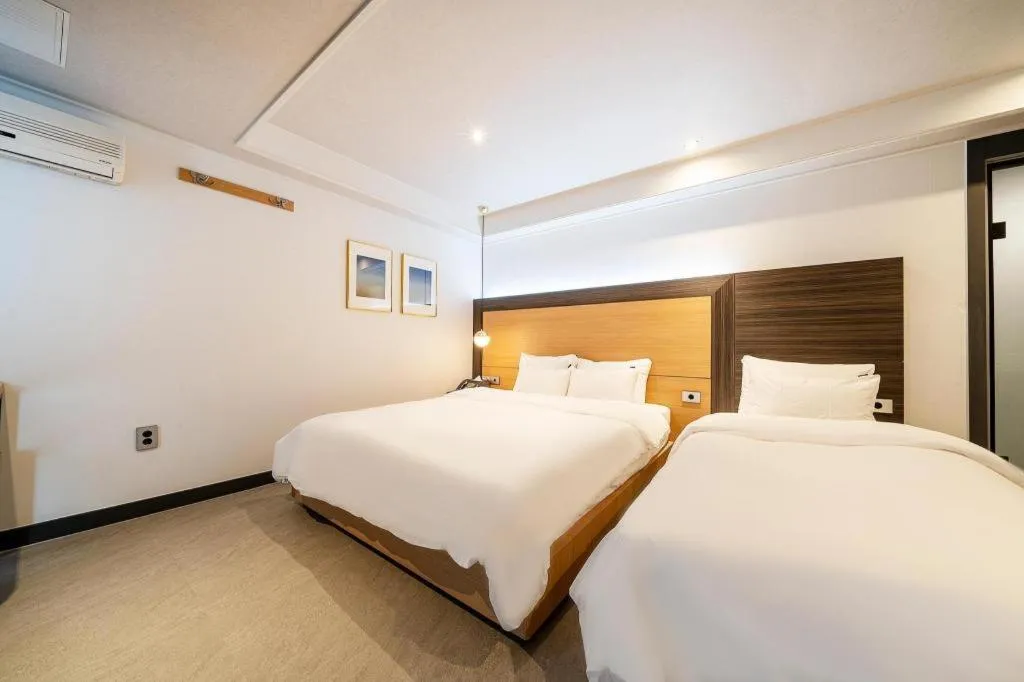 Bed in No 25 Hotel Songtan