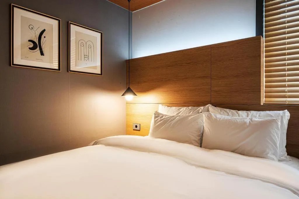 Bed in No 25 Hotel Songtan