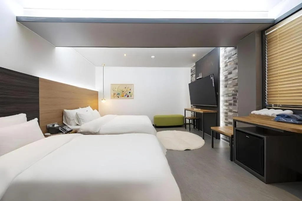 Bed in No 25 Hotel Songtan