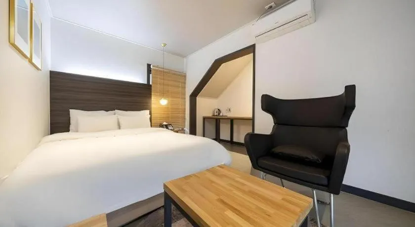 Bed in No 25 Hotel Songtan