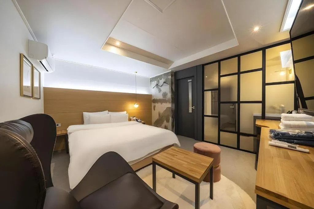 Bed in No 25 Hotel Songtan