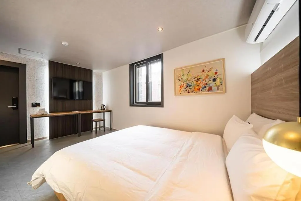 Bed in No 25 Hotel Songtan