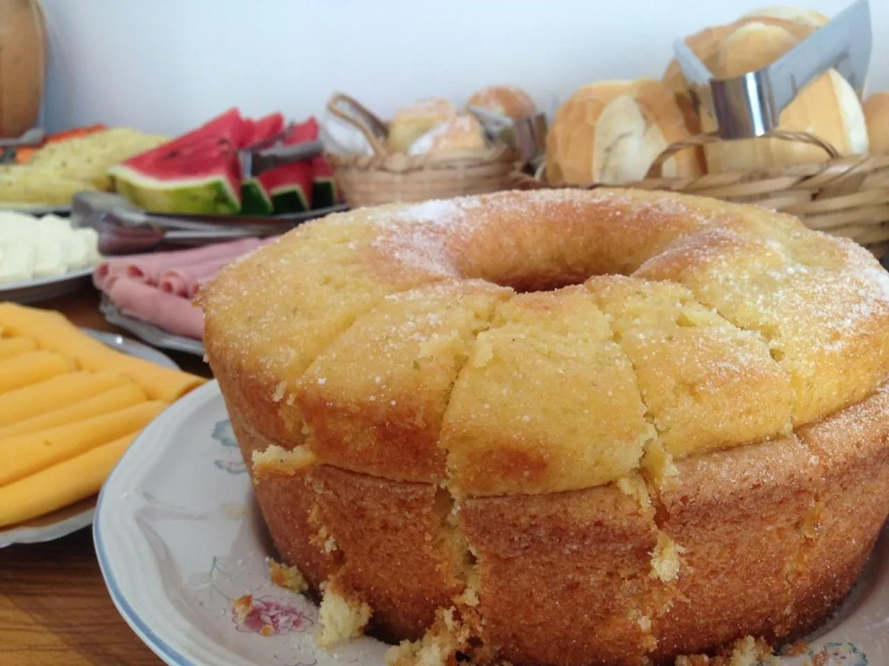 Breakfast in Pousada Recanto Ninho Verde Chalés