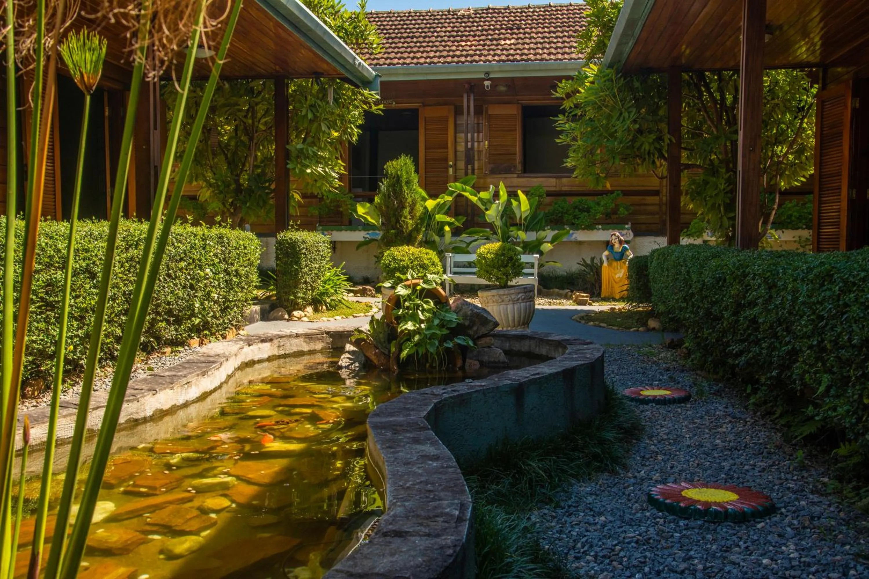 Garden in Pousada Recanto Ninho Verde Chalés