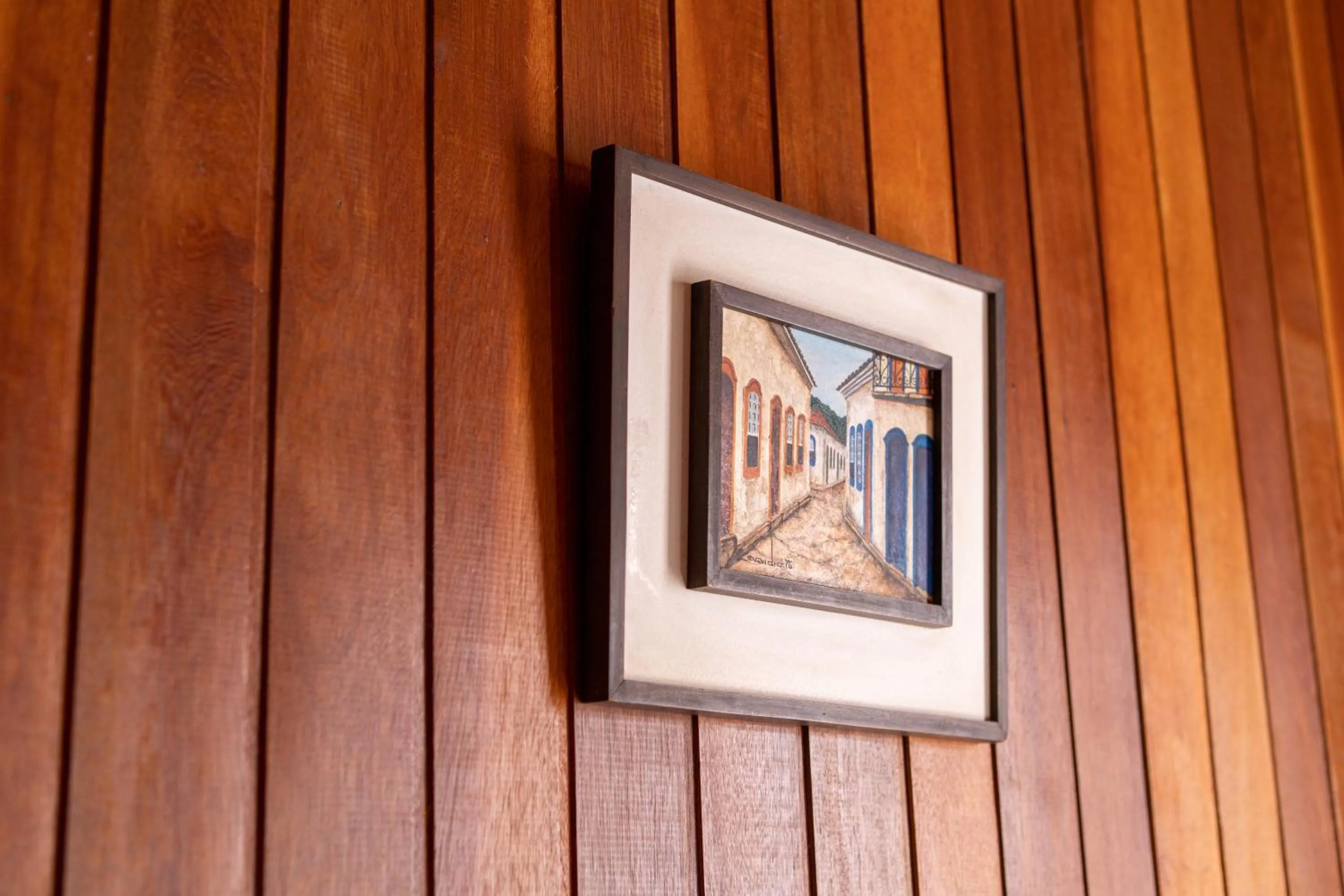 Decorative detail in Pousada Recanto Ninho Verde Chalés