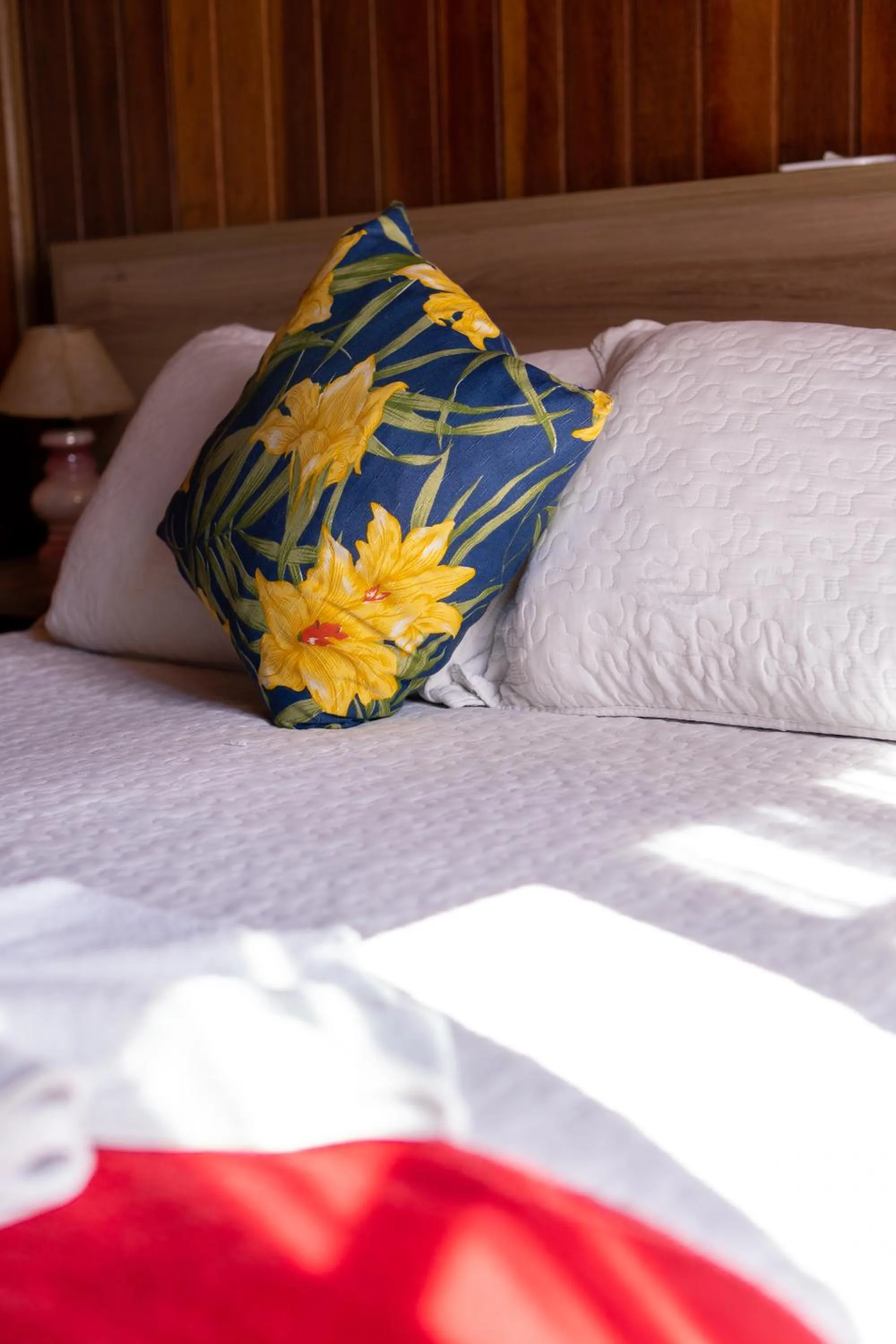 Bed in Pousada Recanto Ninho Verde Chalés