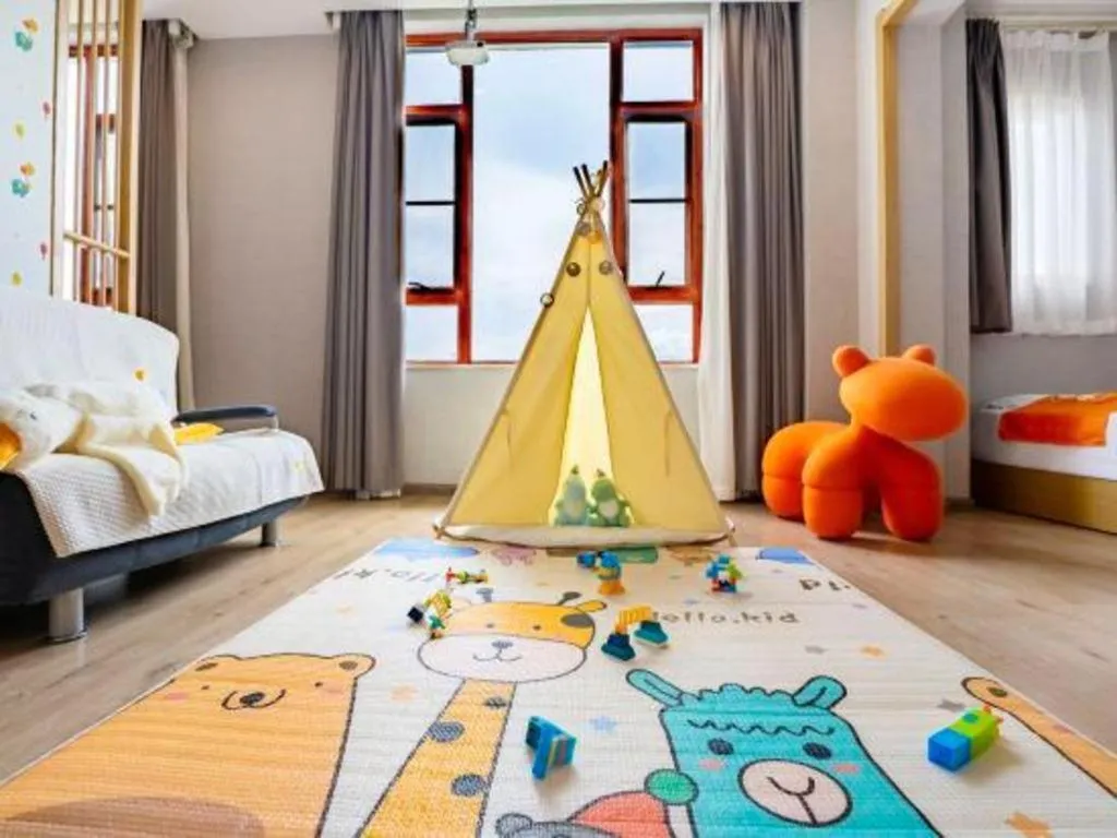 Bed in VX Dali Erhai Park Seascape Hotel