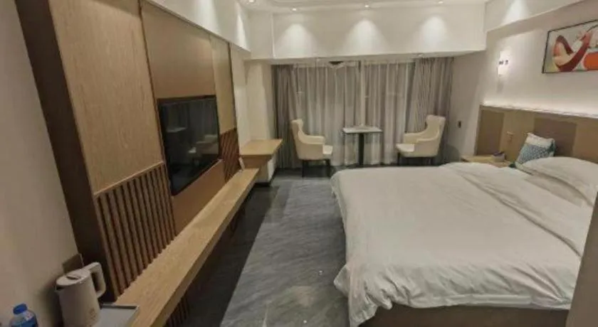 Bed in VX Dali Erhai Park Seascape Hotel