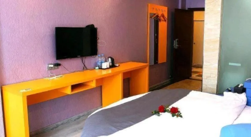 Bed in Shell Ganzhou Central Theme Hotel