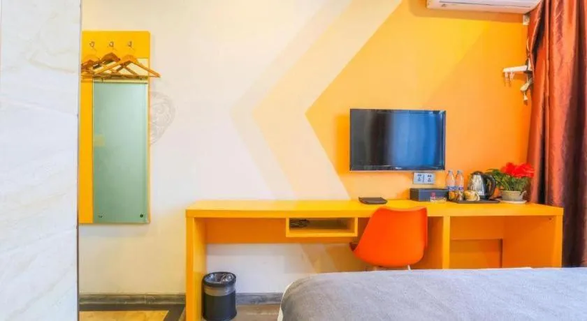 Bed in Shell Ganzhou Central Theme Hotel