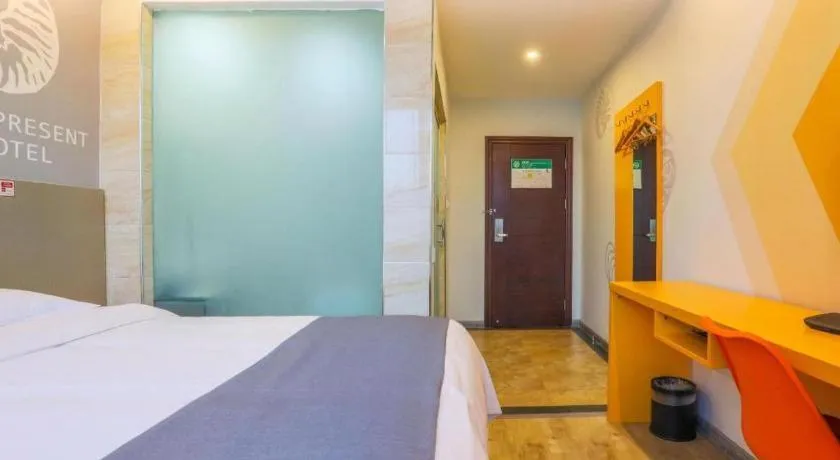 Bed in Shell Ganzhou Central Theme Hotel