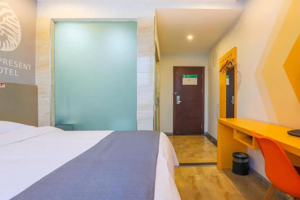 Bed in Shell Ganzhou Central Theme Hotel