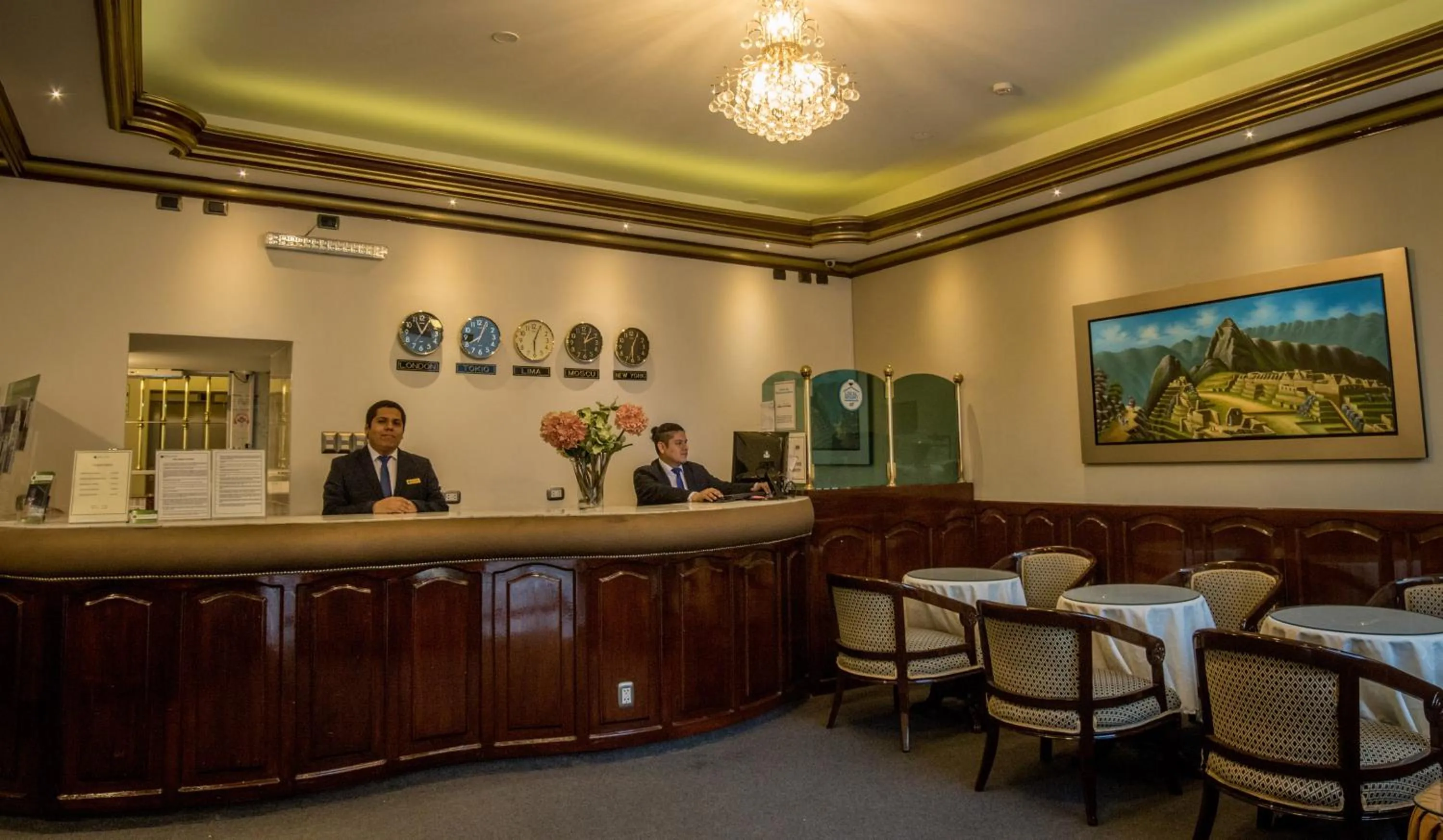 Lobby or reception in Hotel Lexus