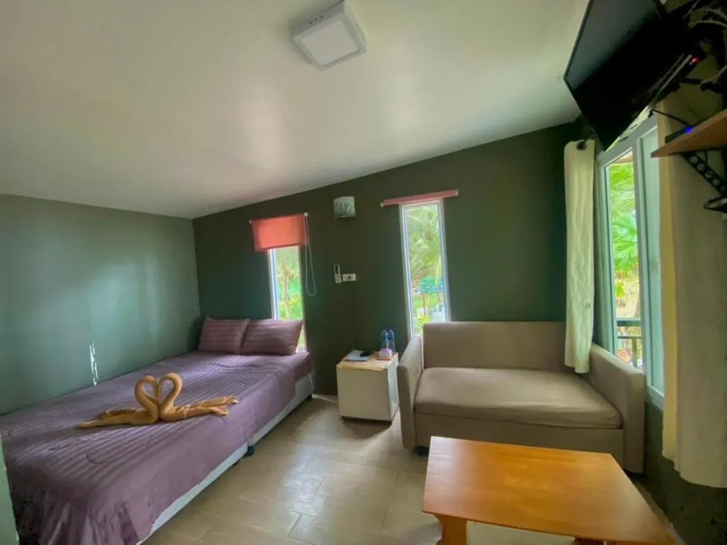 Bed in Hat yao Seaview Beach Room