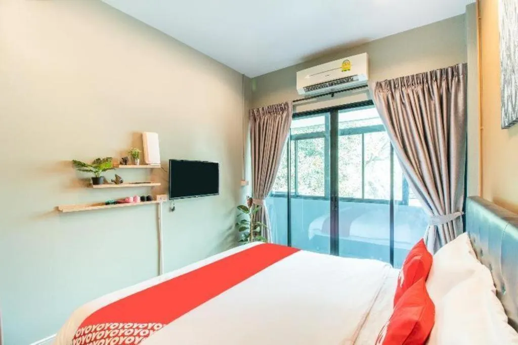 Bed in OYO 726 Sookjai Cafe and Hostel