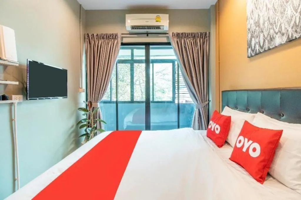 Bed in OYO 726 Sookjai Cafe and Hostel