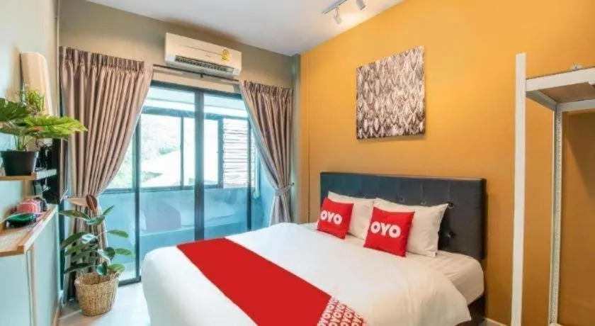 Bed in OYO 726 Sookjai Cafe and Hostel