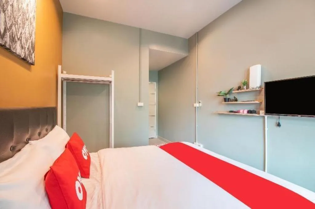 Bed in OYO 726 Sookjai Cafe and Hostel