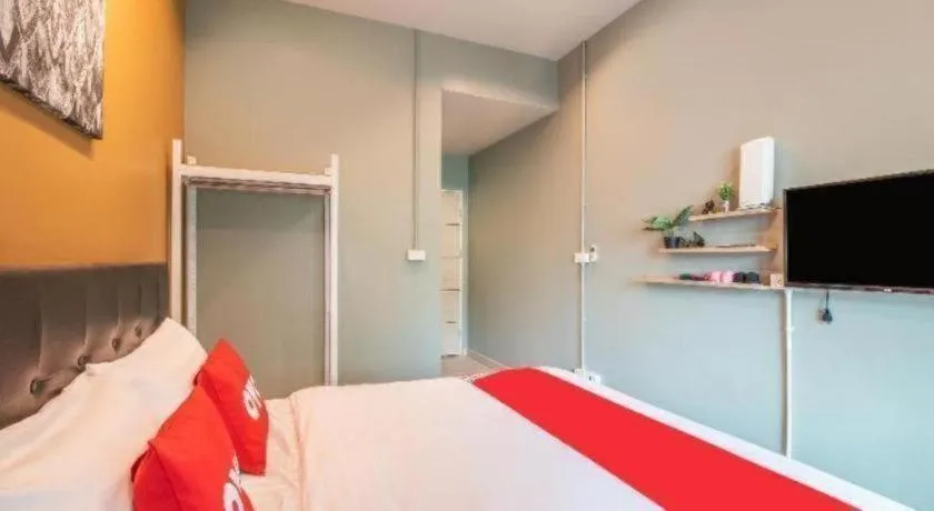 Bed in OYO 726 Sookjai Cafe and Hostel