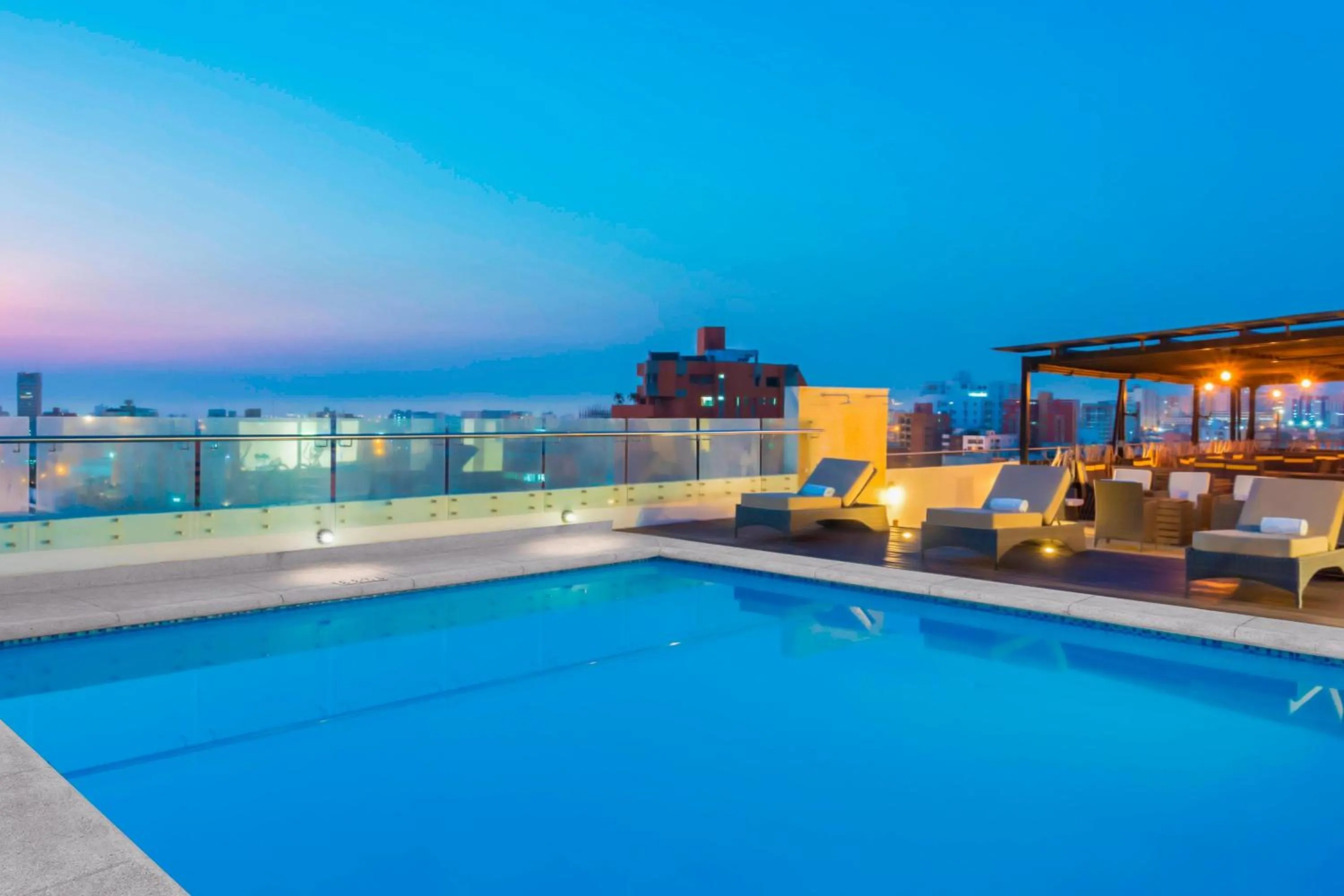 Swimming pool in Four Points by Sheraton Barranquilla