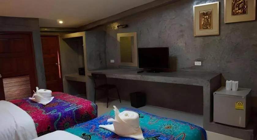 Bed in Saikaew Boutique Hotel