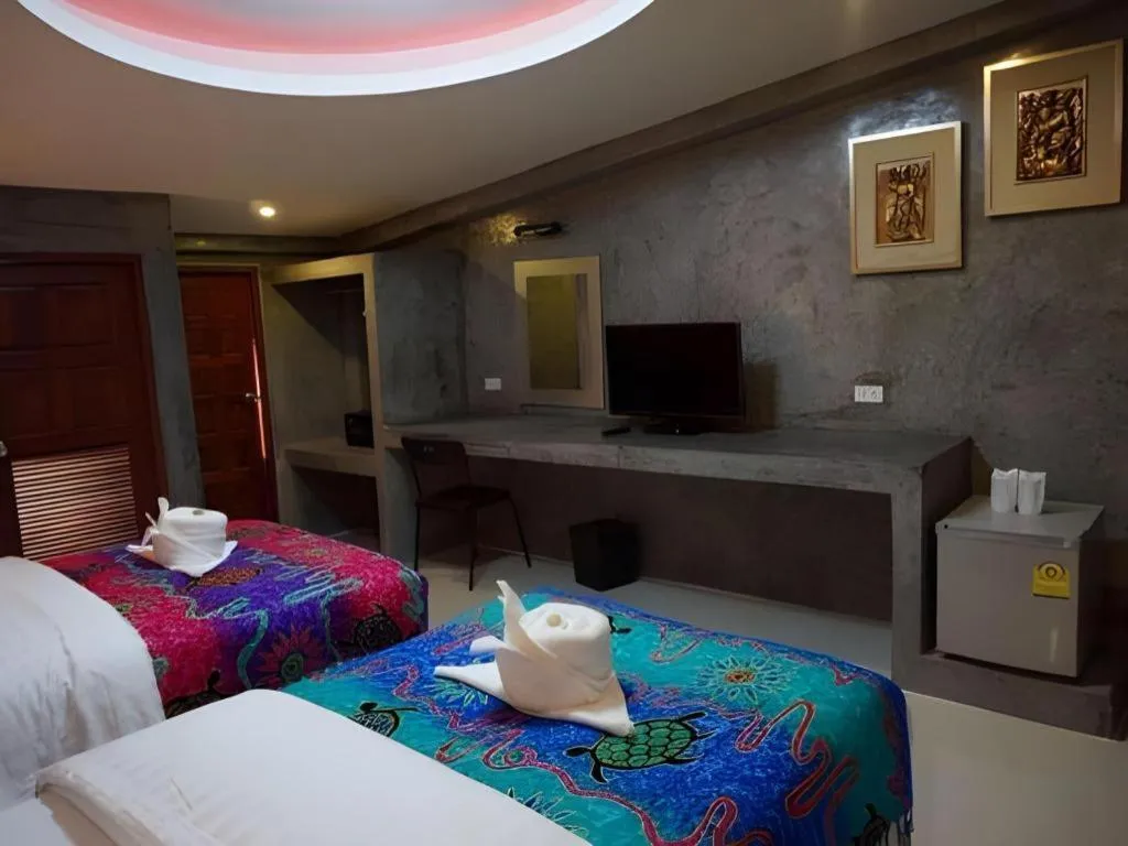 Bed in Saikaew Boutique Hotel