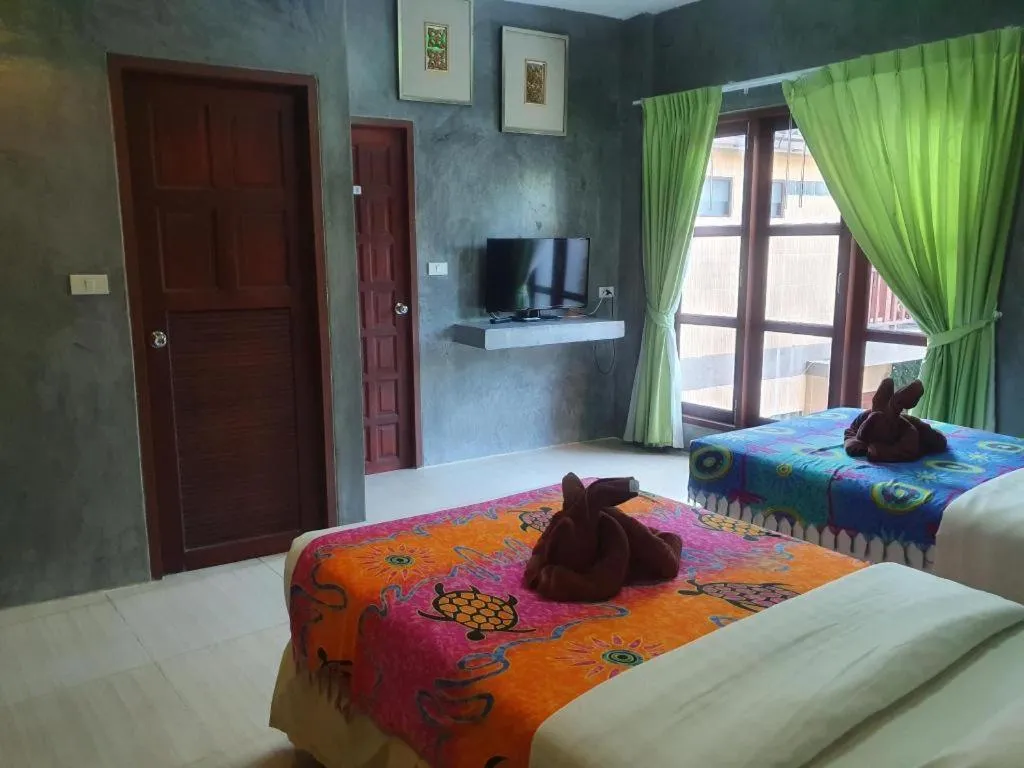 Bed in Saikaew Boutique Hotel