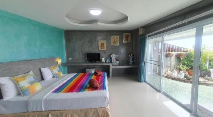 Bed in Saikaew Boutique Hotel