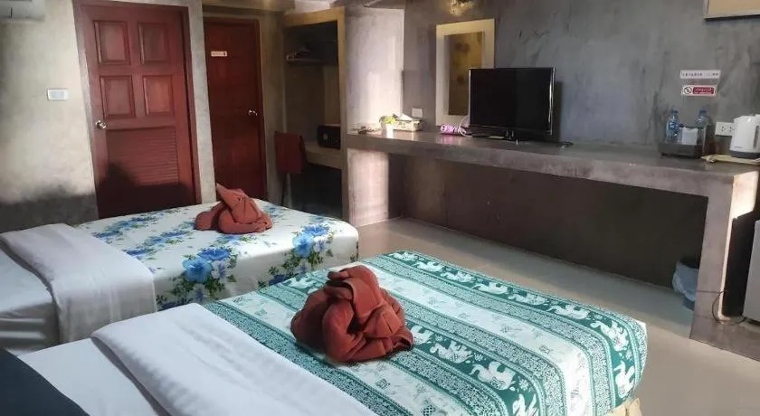 Bed in Saikaew Boutique Hotel