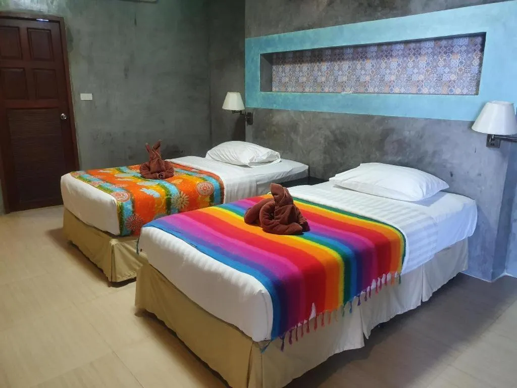 Bed in Saikaew Boutique Hotel
