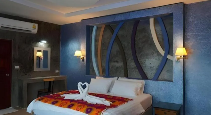 Bed in Saikaew Boutique Hotel