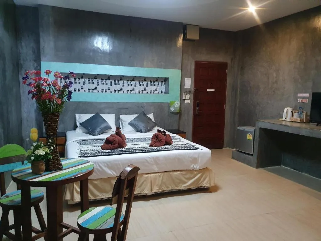 Bed in Saikaew Boutique Hotel