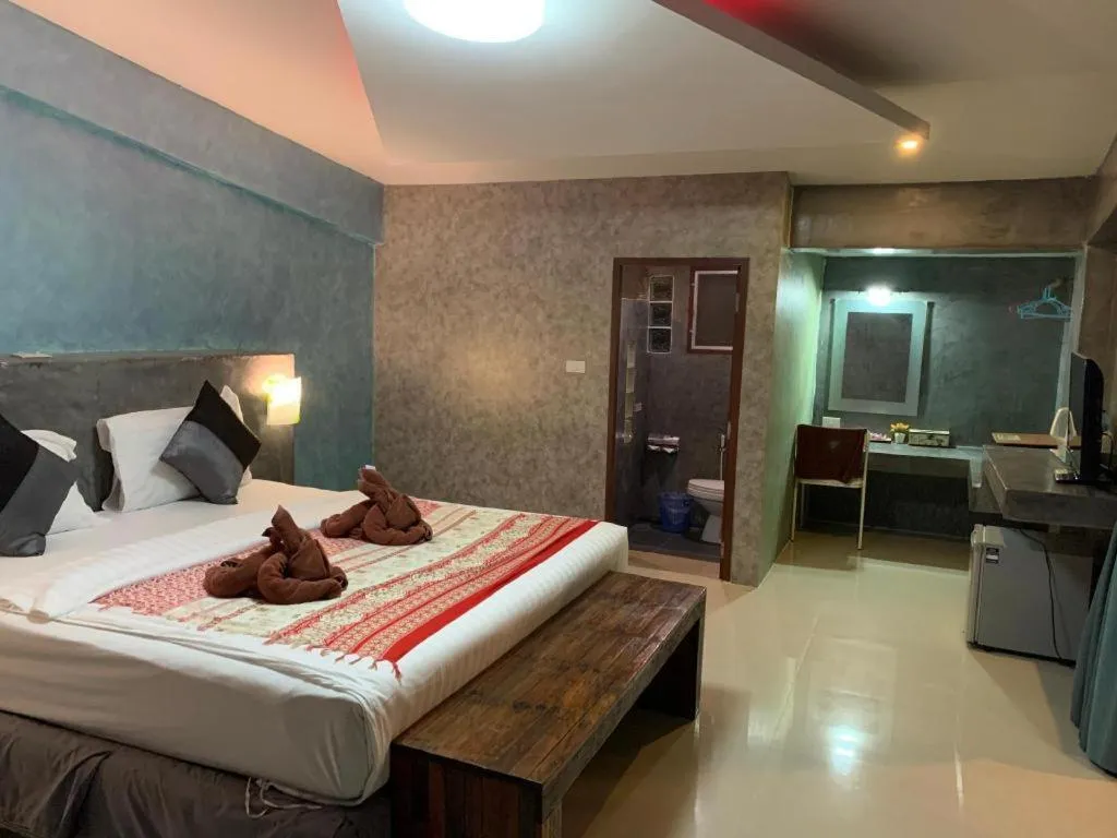 Bed in Saikaew Boutique Hotel