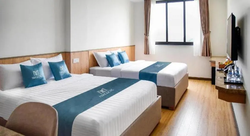 Bed in Mangrove Hotel Can Gio