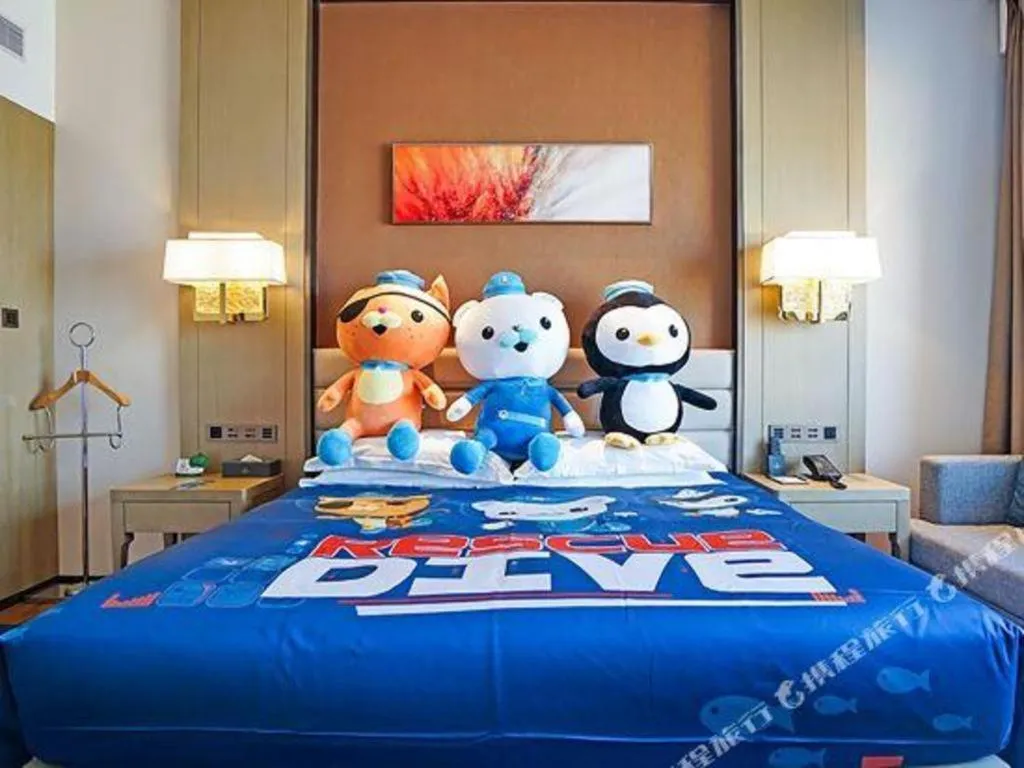 Bed in Derayco Hotel Foshan