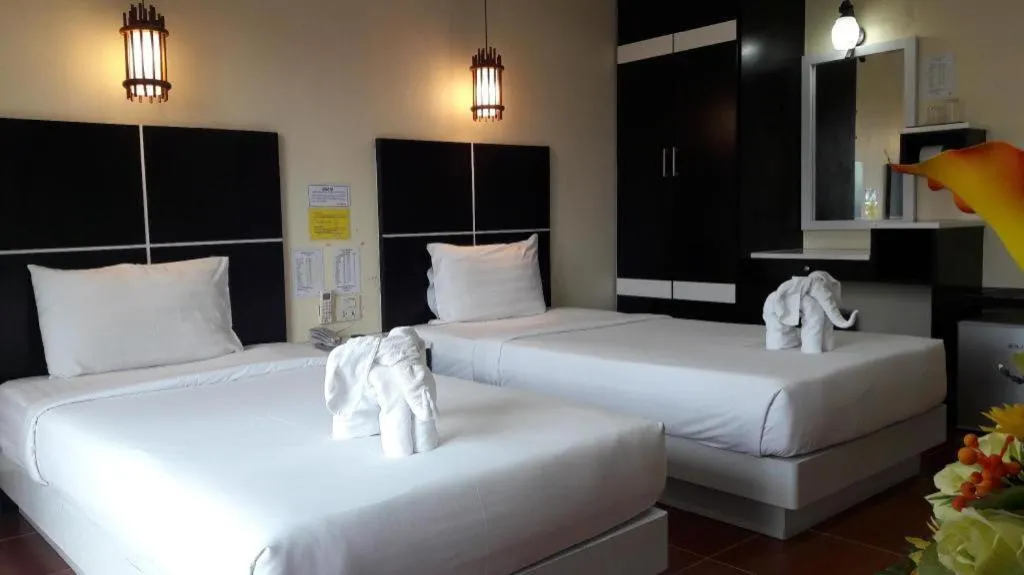 Bed in V.hotel & resort