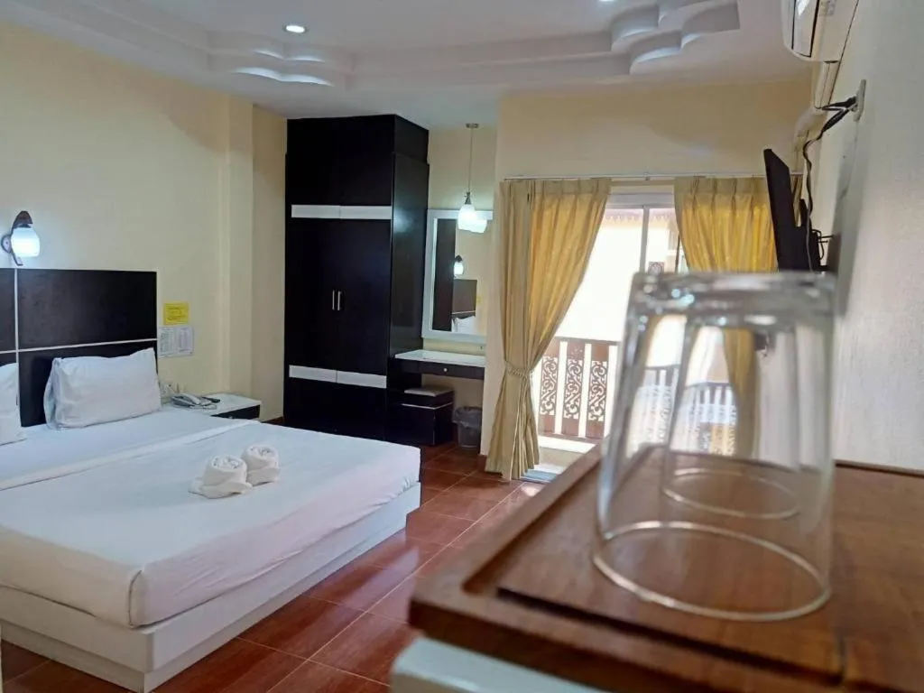 Bed in V.hotel & resort