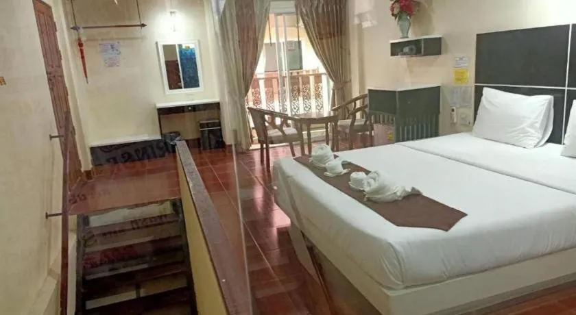 Bed in V.hotel & resort