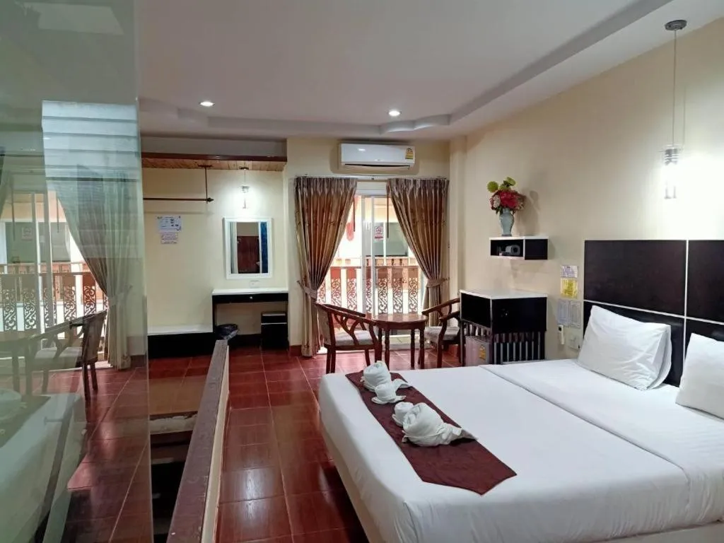 Bed in V.hotel & resort