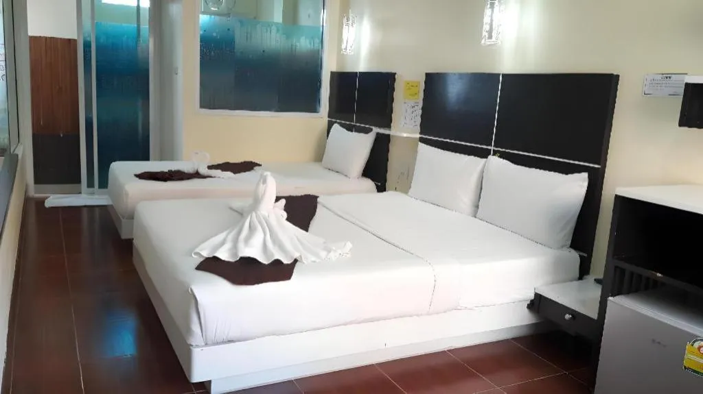Bed in V.hotel & resort