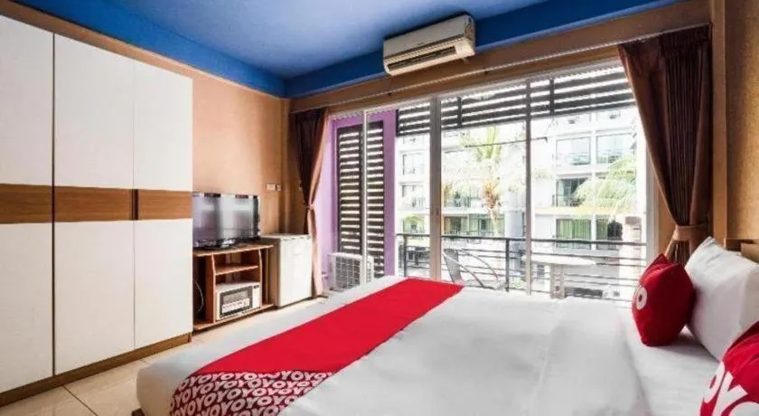 Bed in OYO 826 Cozy Rooms