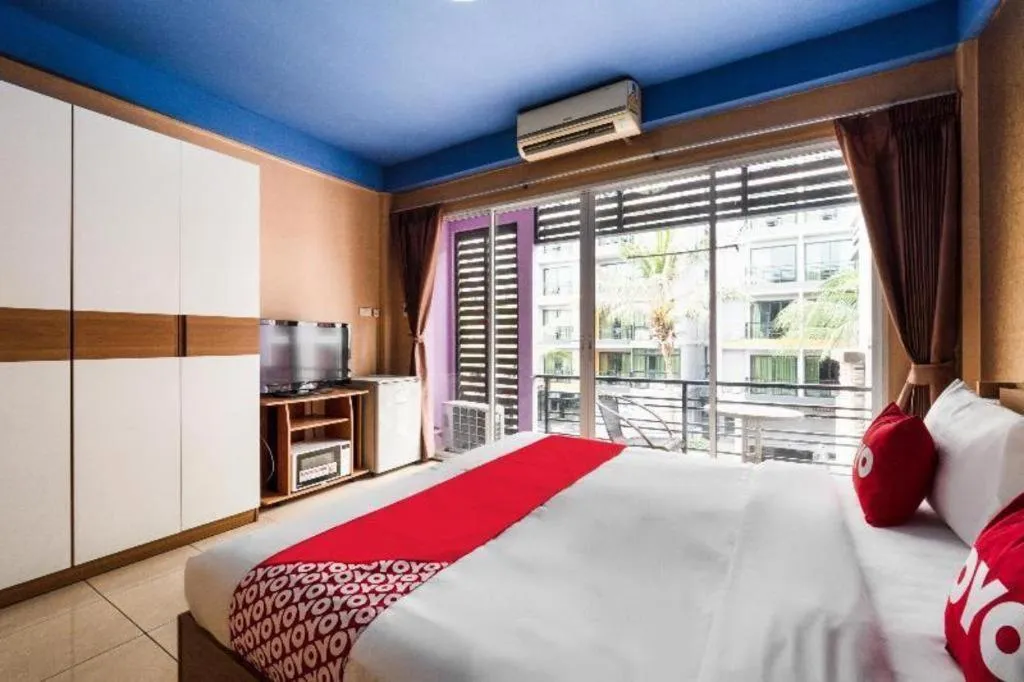 Bed in OYO 826 Cozy Rooms