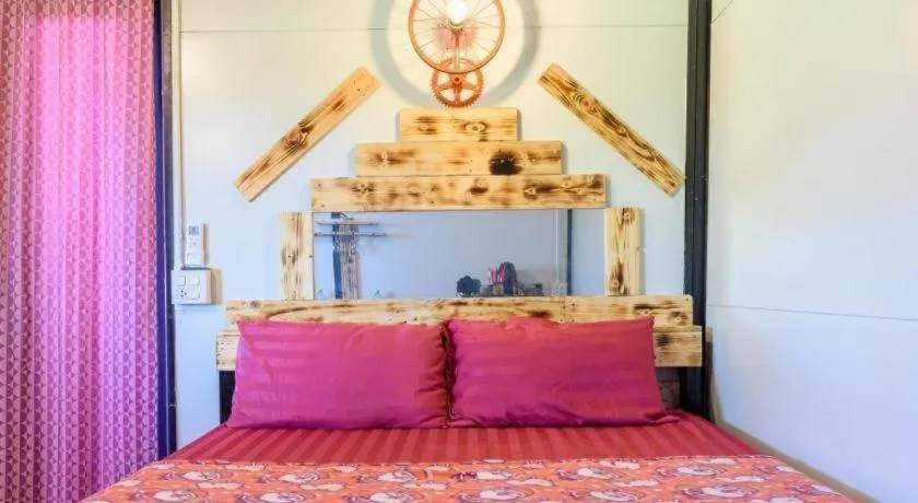 Bed in Red Bike resort