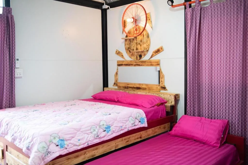 Bed in Red Bike resort