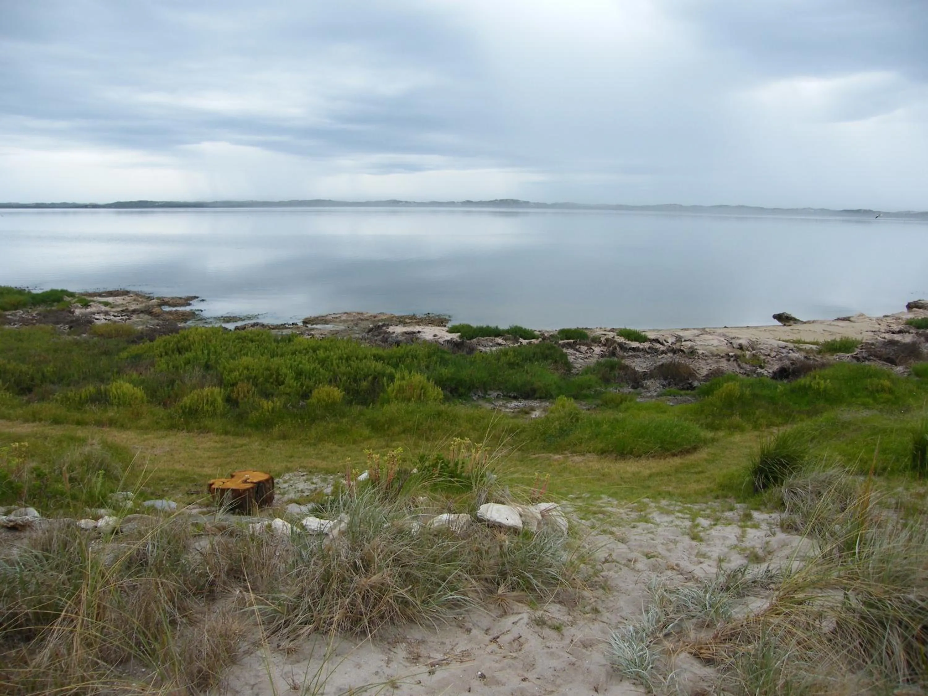 Natural landscape in Coorong Waterfront Retreat