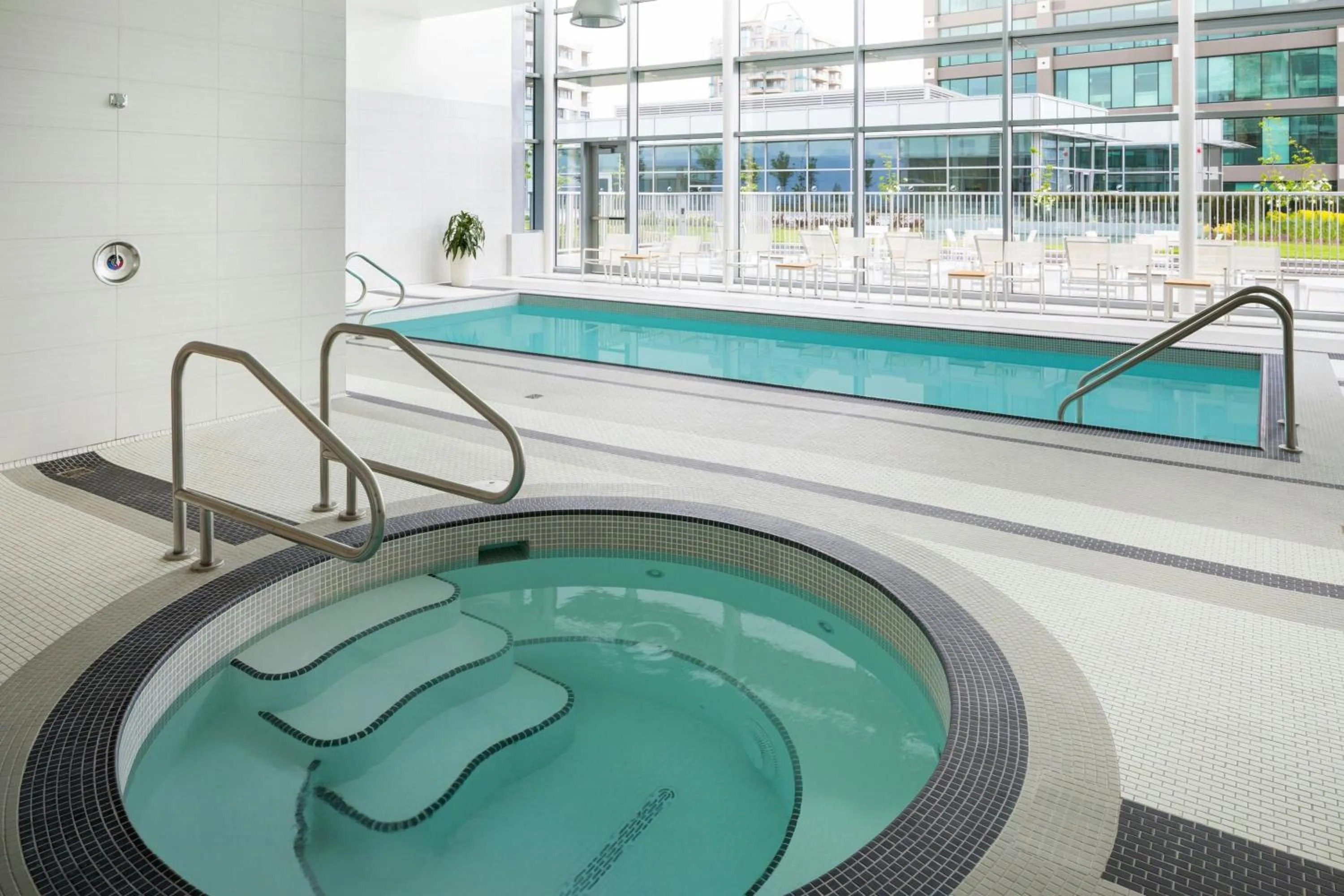 Swimming pool in Element by Westin Vancouver Metrotown