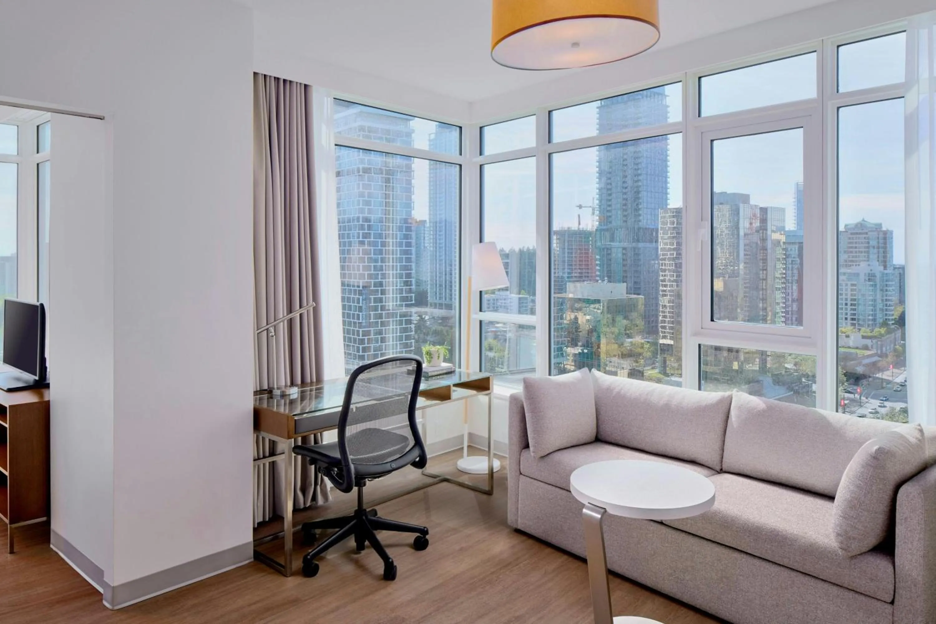 Bedroom in Element by Westin Vancouver Metrotown